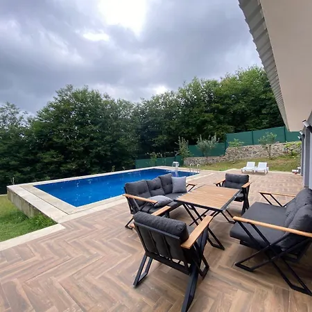 Kocaeli'nde Koerfez Manzarali Dogayla Basbasa Tatil Villa